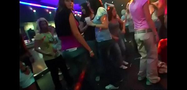  Lesbian babes are leaking each other and after gets fuck by waiters